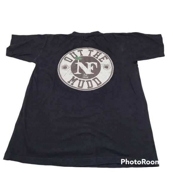 Band T Shirt Non Fiction Out The Mudd Ent Logo Cotton Shirt Size Large Read - Picture 1 of 11
